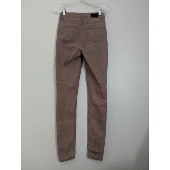 Kate Spade Saturday Brown Beige Skinny Jeans - Picture 2 of 8